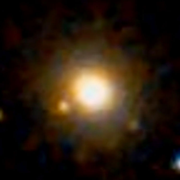 DSS image of lenticular galaxy NGC 1000