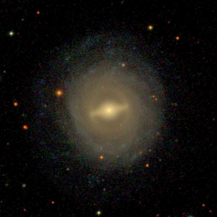 SDSS image of spiral galaxy NGC 1015