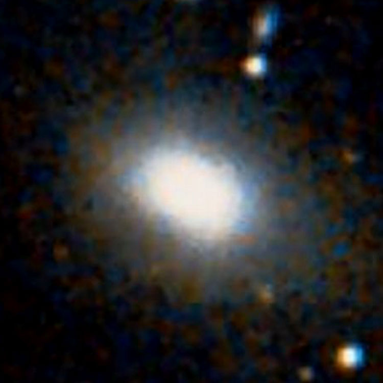 DSS image of lenticular galaxy NGC 1045