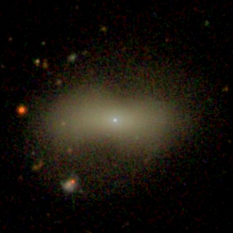 SDSS image of lenticular galaxy NGC 1047