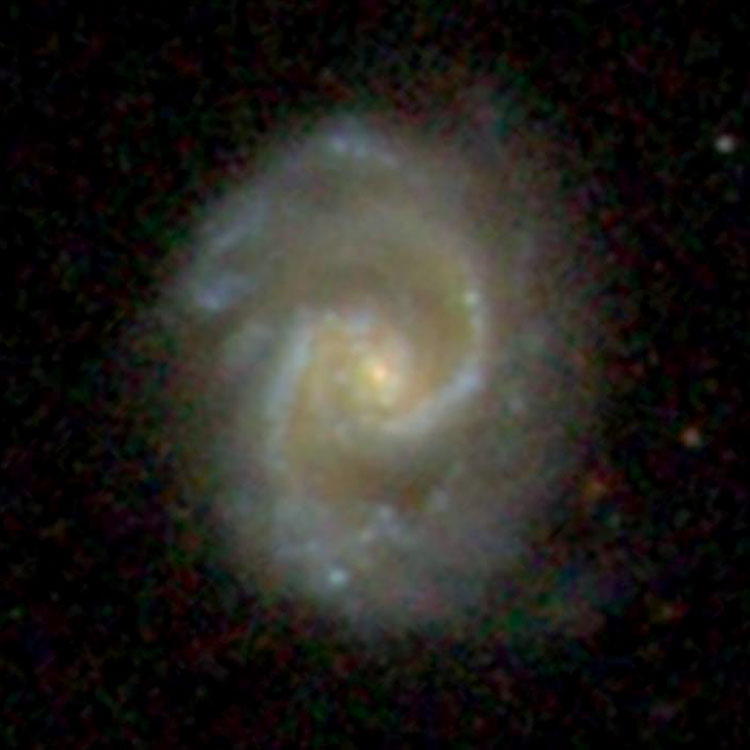 SDSS image of spiral galaxy NGC 1080