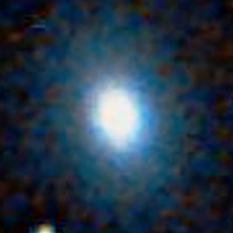 DSS image of lenticular galaxy NGC 1089