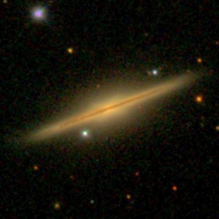 SDSS image of spiral galaxy NGC 11
