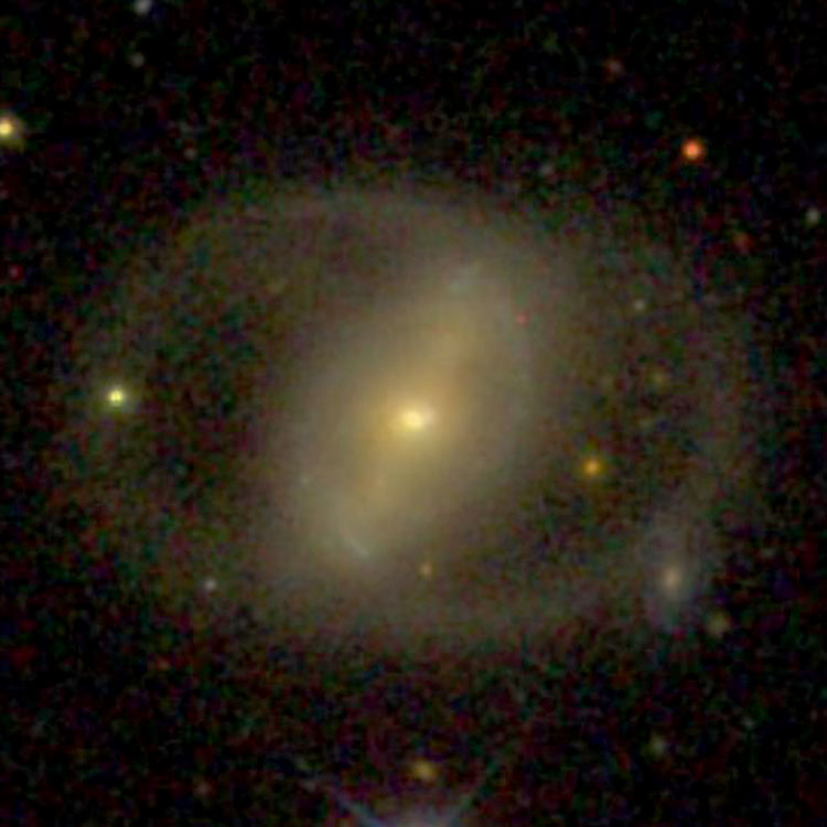 SDSS image of lenticular galaxy NGC 1104