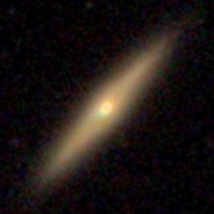 SDSS image of spiral galaxy NGC 1126