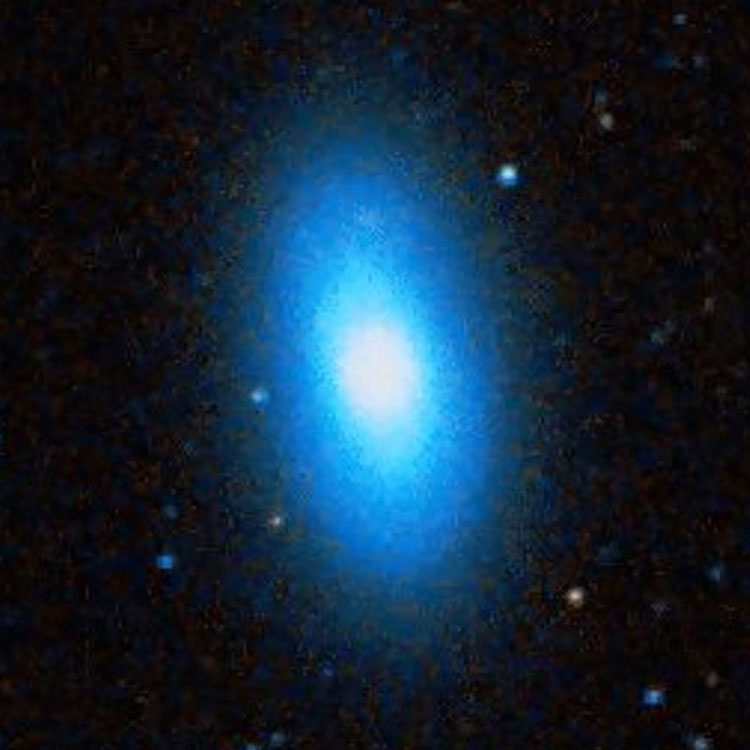 DSS image of lenticular galaxy NGC 1201