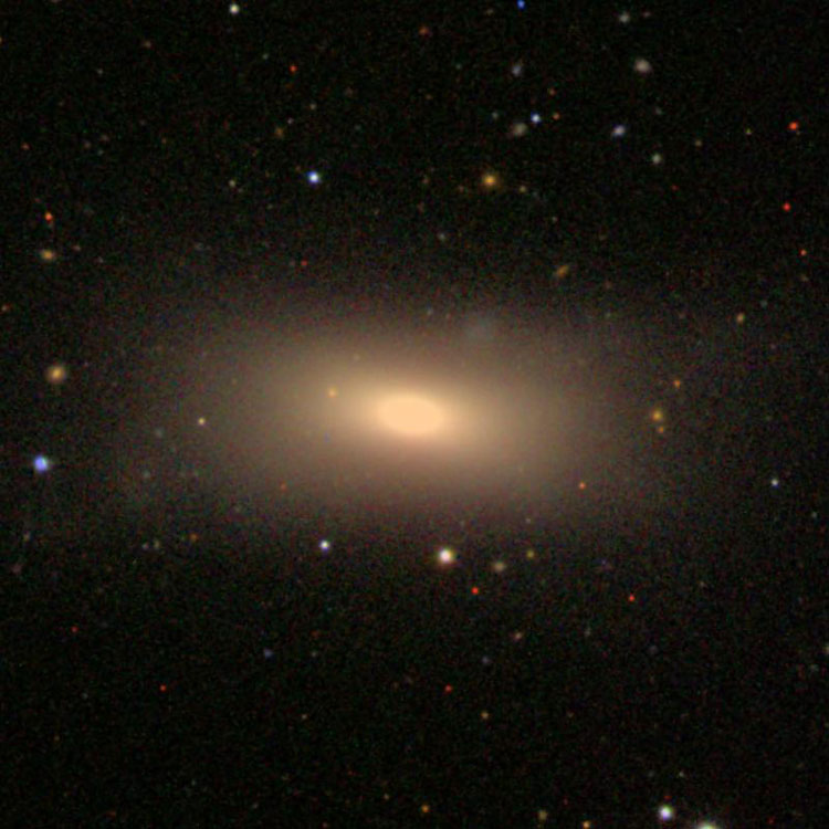 SDSS image of lenticular galaxy NGC 1209