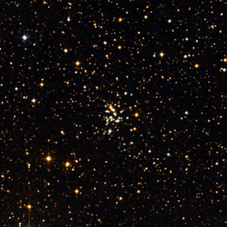 DSS image of region near open cluster NGC 1220