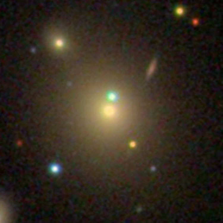 SDSS image of lenticular galaxy NGC 1254