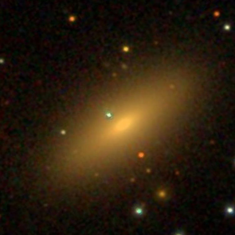 SDSS image of lenticular galaxy IC 312, which turns out to be the correct NGC 1265