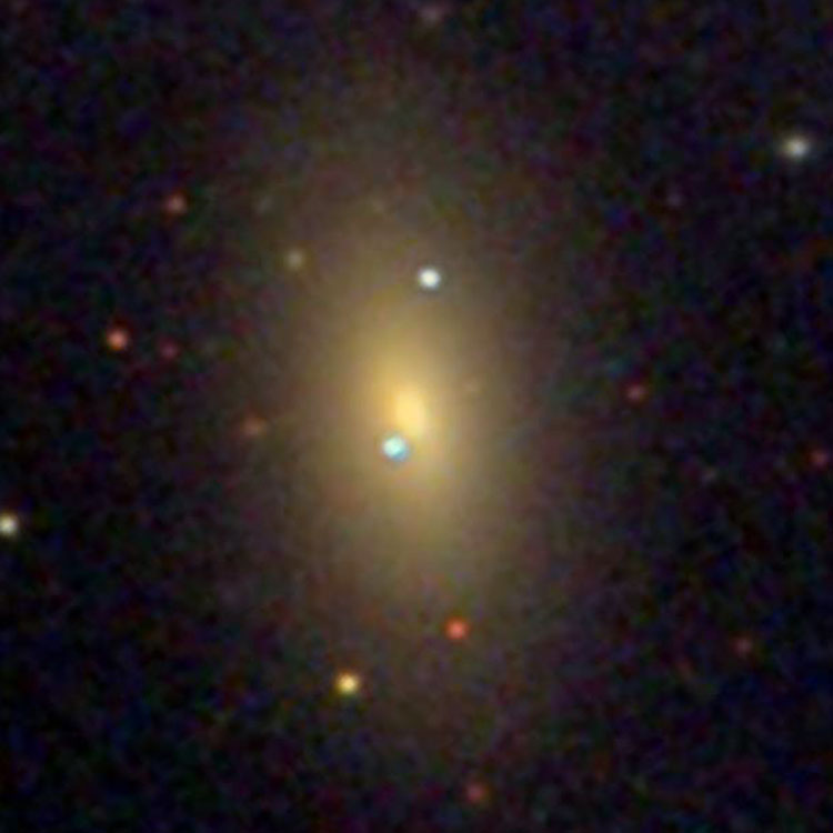 SDSS image of lenticular galaxy NGC 1279