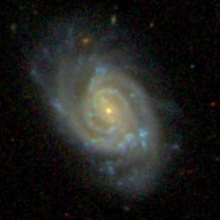 SDSS image of spiral galaxy NGC 1285