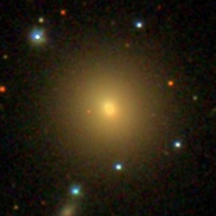 SDSS image of lenticular galaxy NGC 1293