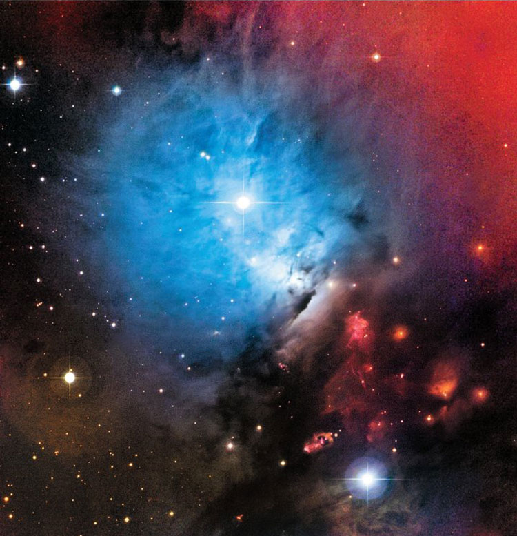 CFHT image of emission and reflection nebula NGC 1333