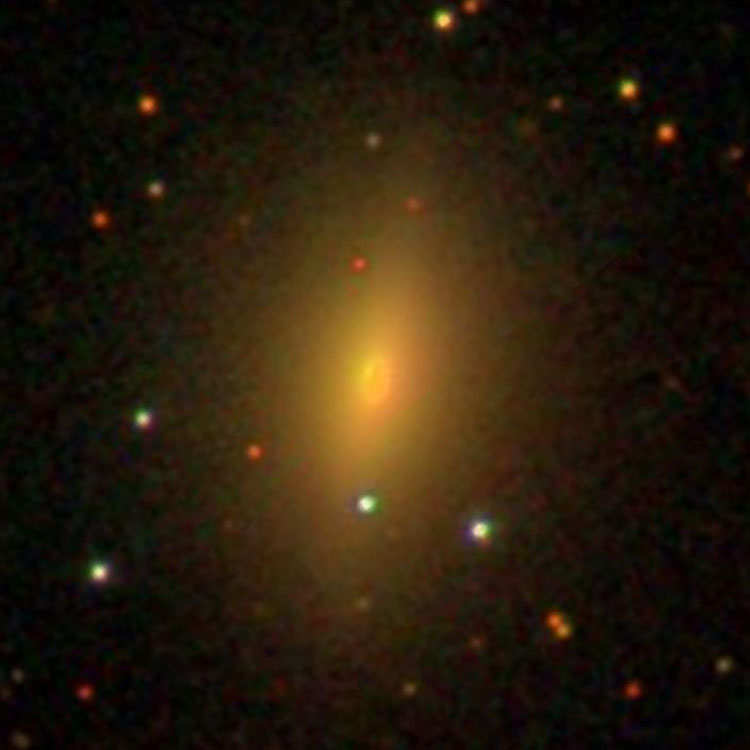 SDSS image of lenticular galaxy NGC 1335