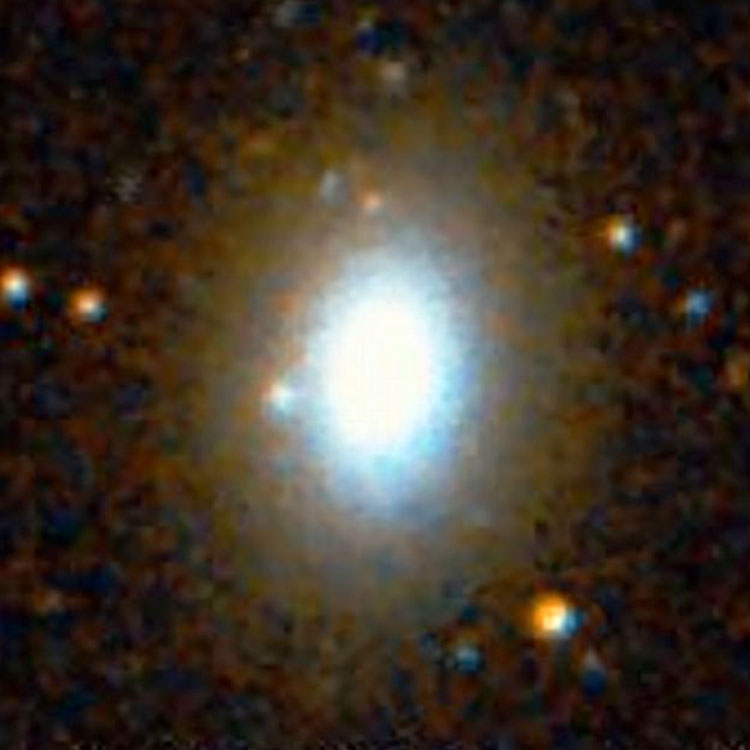 DSS image of lenticular galaxy NGC 1339