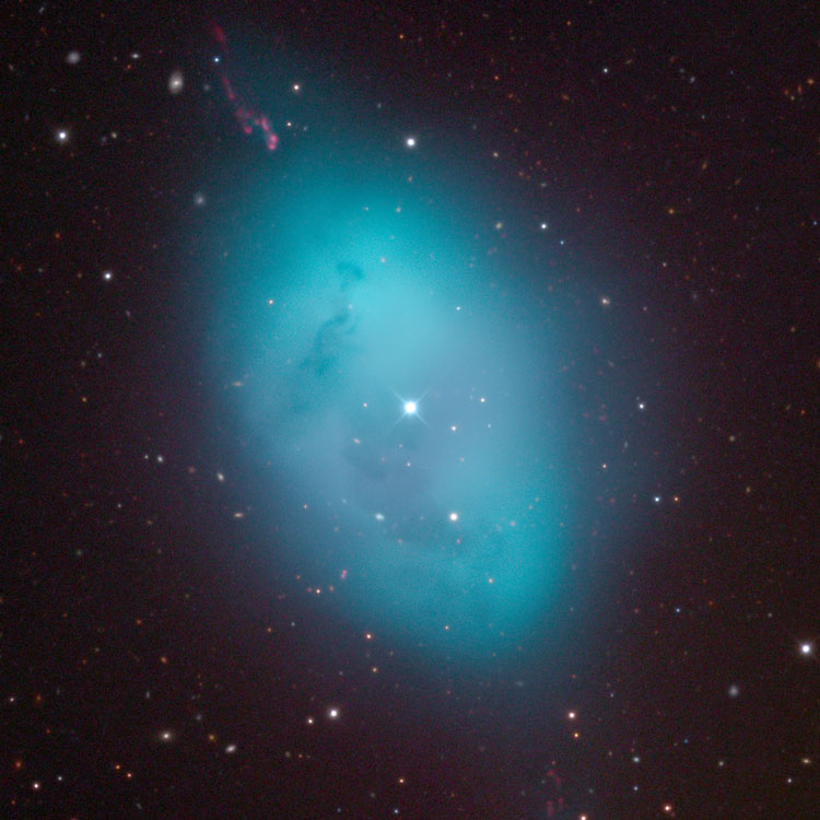 Mount Lemmon SkyCenter image of planetary nebula NGC 1360