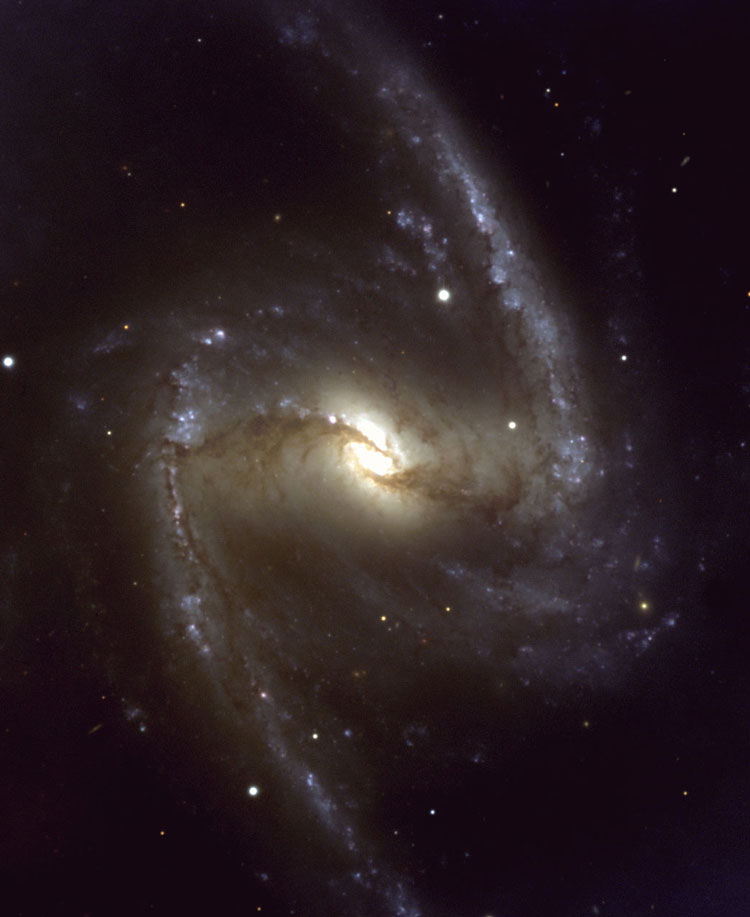 ESO image of spiral galaxy NGC 1365