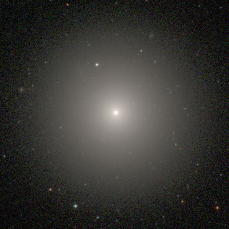 Carnegie-Irvine Galaxy Survey image of elliptical galaxy NGC 1379
