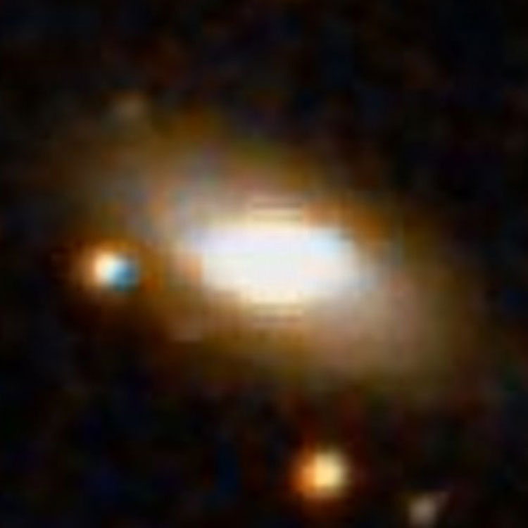 DSS image of lenticular galaxy NGC 1391