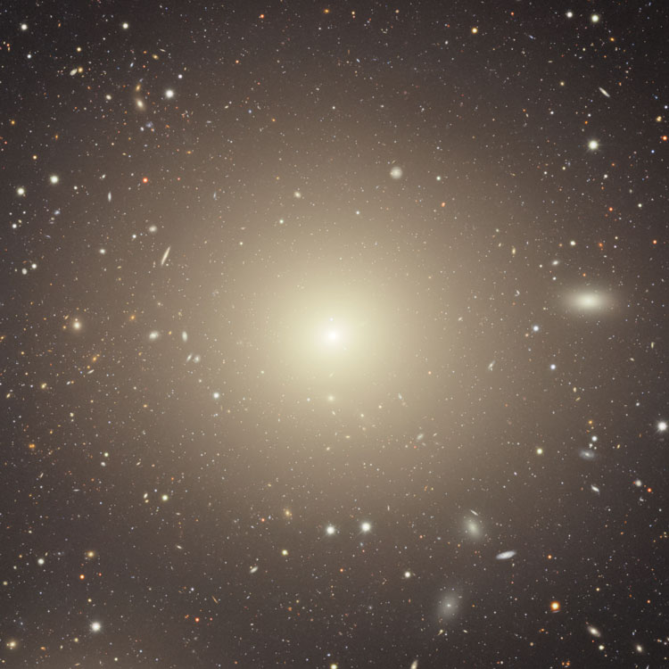 NOIRlab image of elliptical galaxy NGC 1399