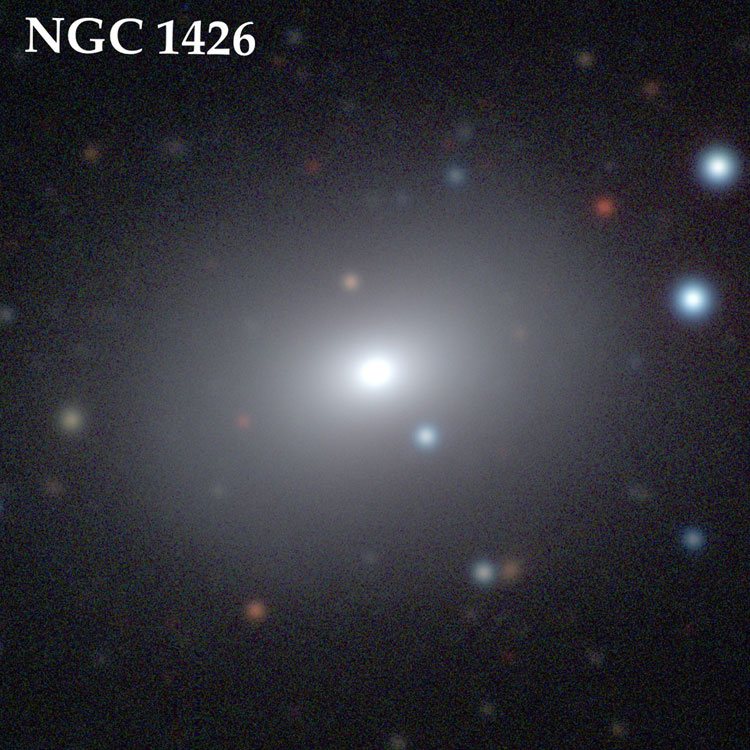 Carnegie-Irvine Galaxy Survey image of spiral galaxy NGC 1426