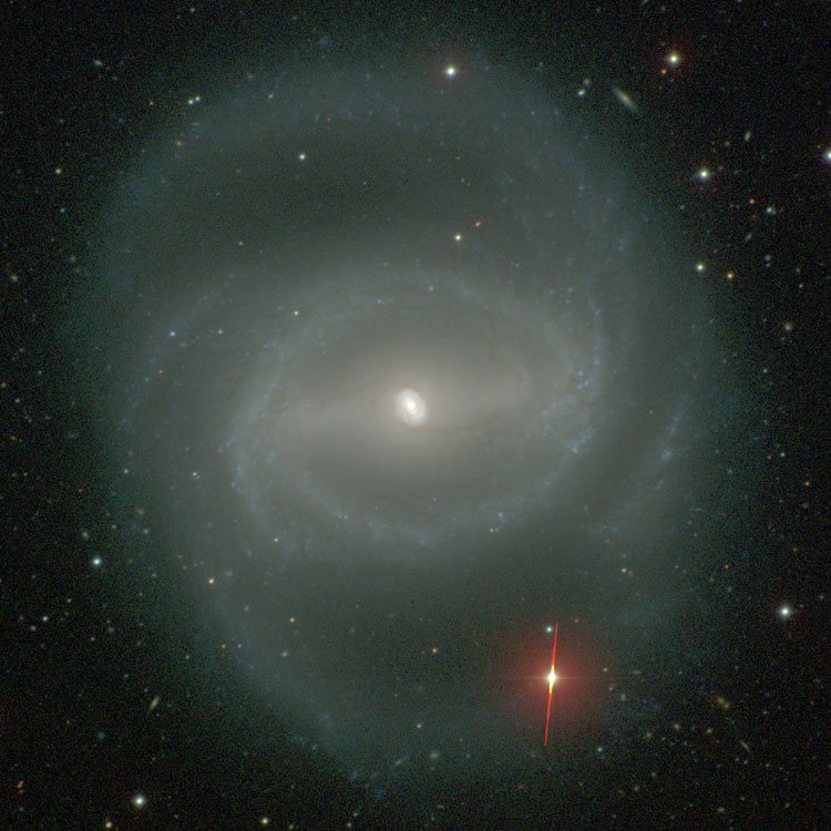 Carnegie-Irvine Galaxy Survey image of spiral galaxy NGC 1433