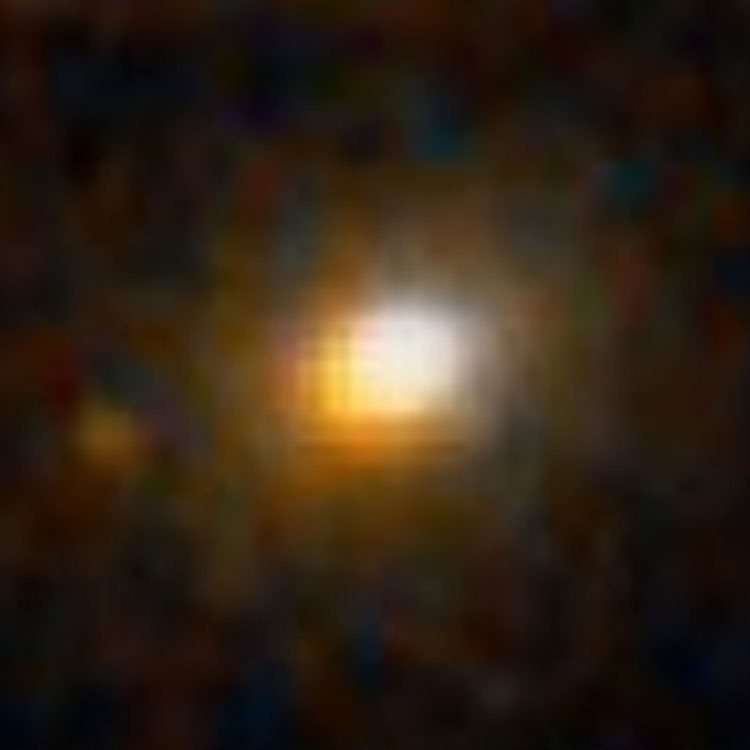DSS image of lenticular galaxy NGC 1447