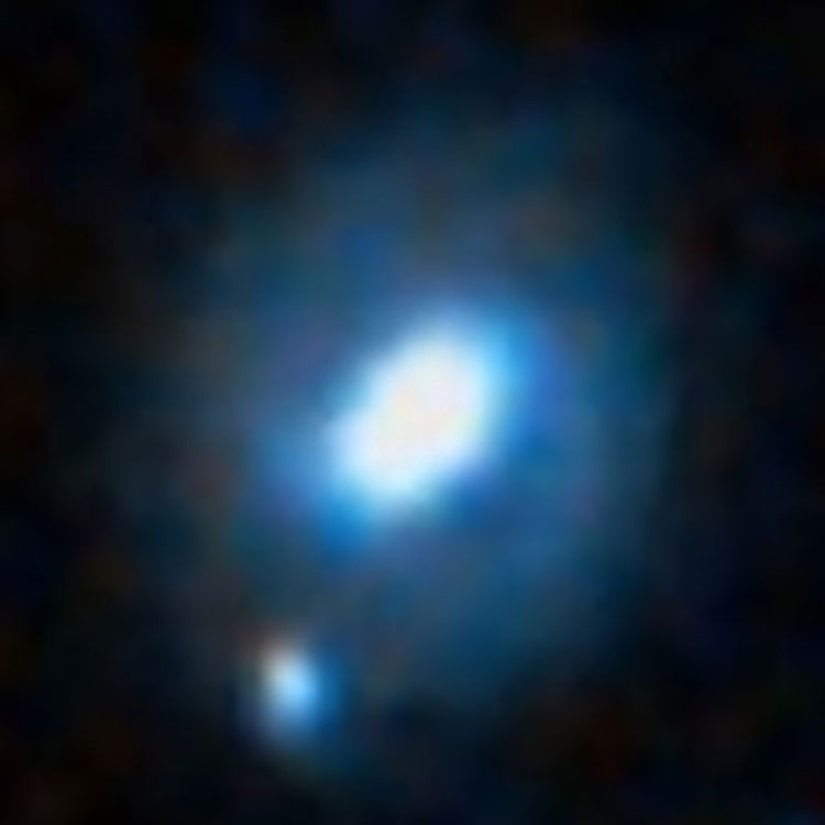 DSS image of lenticular galaxy NGC 1503