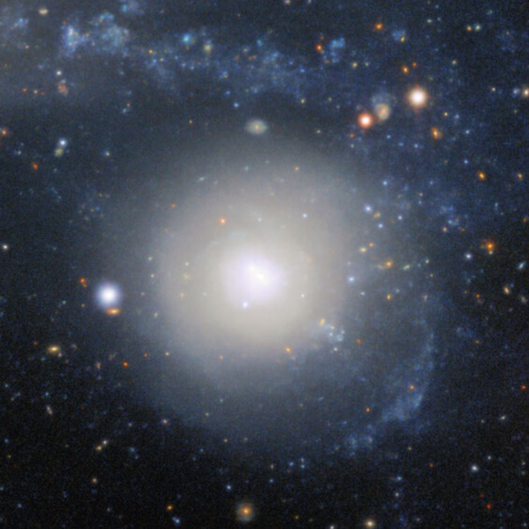 NOIRLab image of lenticular galaxy NGC 1510