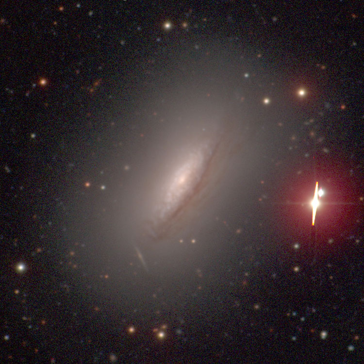 Carnegie-Irvine Galaxy Survey image of spiral galaxy NGC 1546
