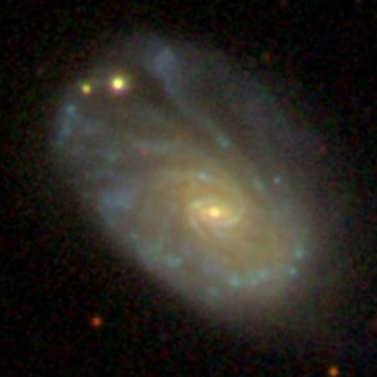 SDSS image of spiral galaxy NGC 1659