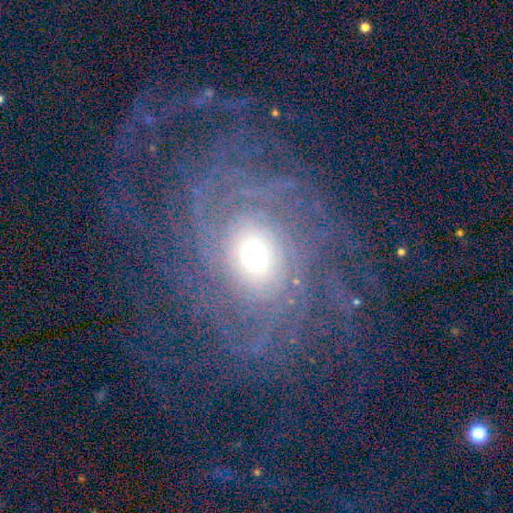 PanSTARRS image of spiral galaxy NGC 1661