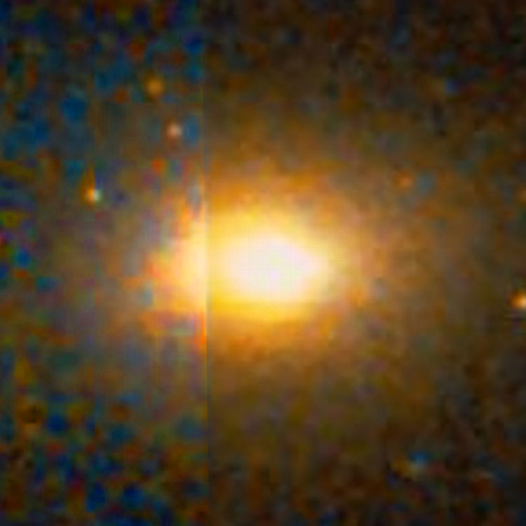 DSS image of elliptical galaxy NGC 1684