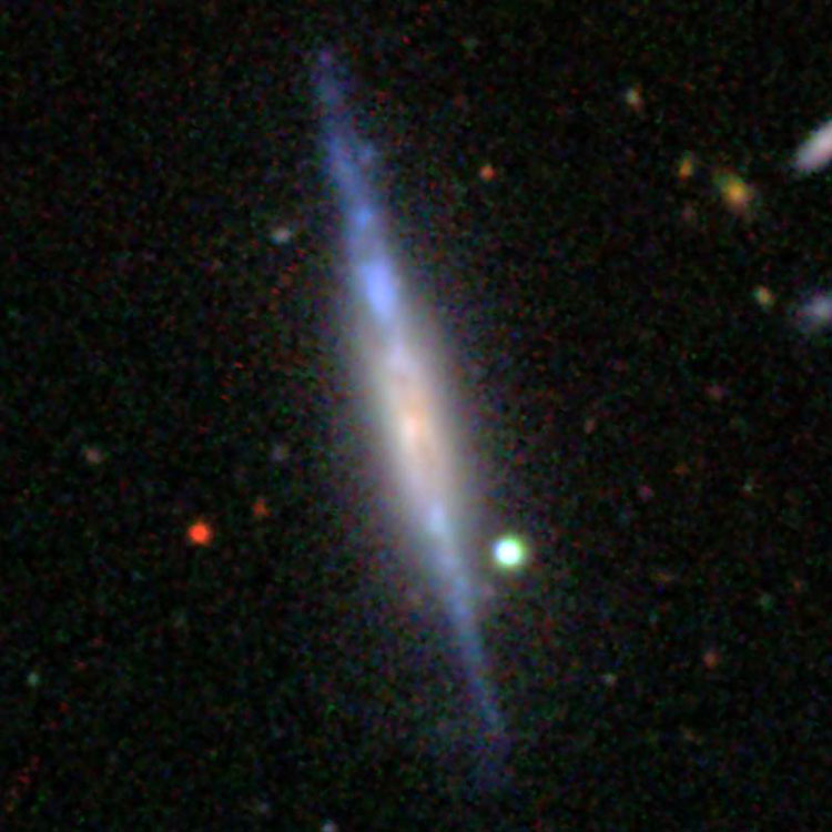 SDSS image of spiral galaxy NGC 172