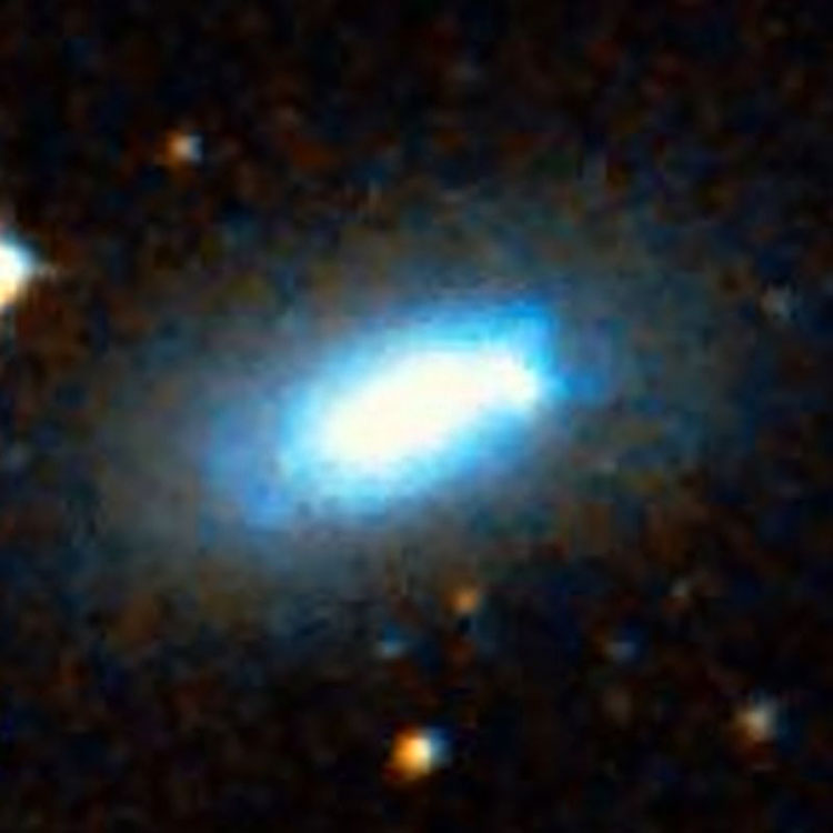 DSS image of irregular galaxy NGC 1800