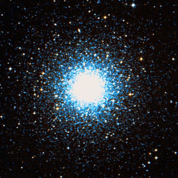 DSS image of globular cluster NGC 1851