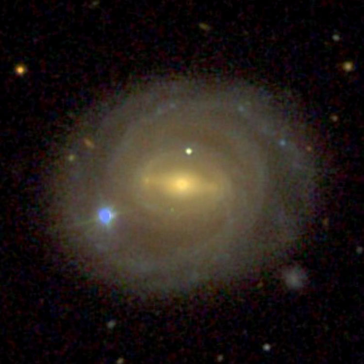 SDSS image of spiral galaxy NGC 213