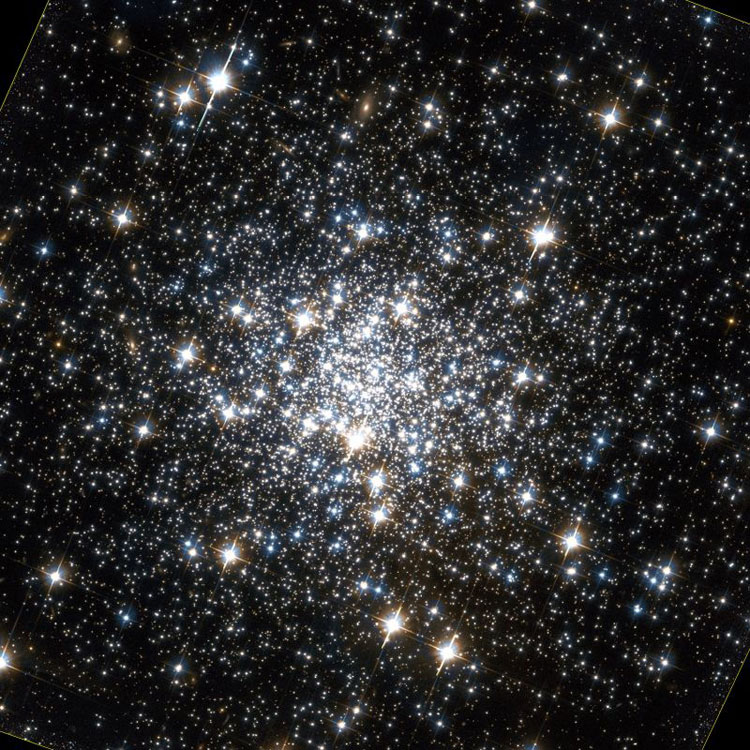 HST image of core of globular cluster NGC 2298