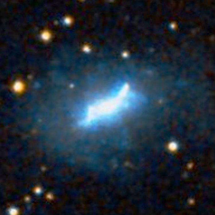 DSS image of irregular galaxy NGC 2337