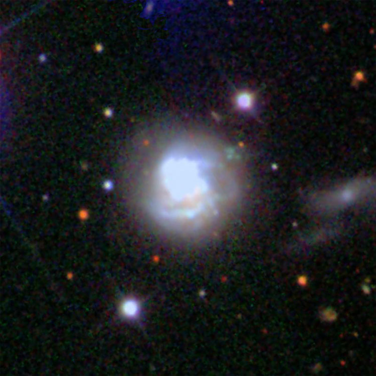 SDSS image of irregular galaxy NGC 2415