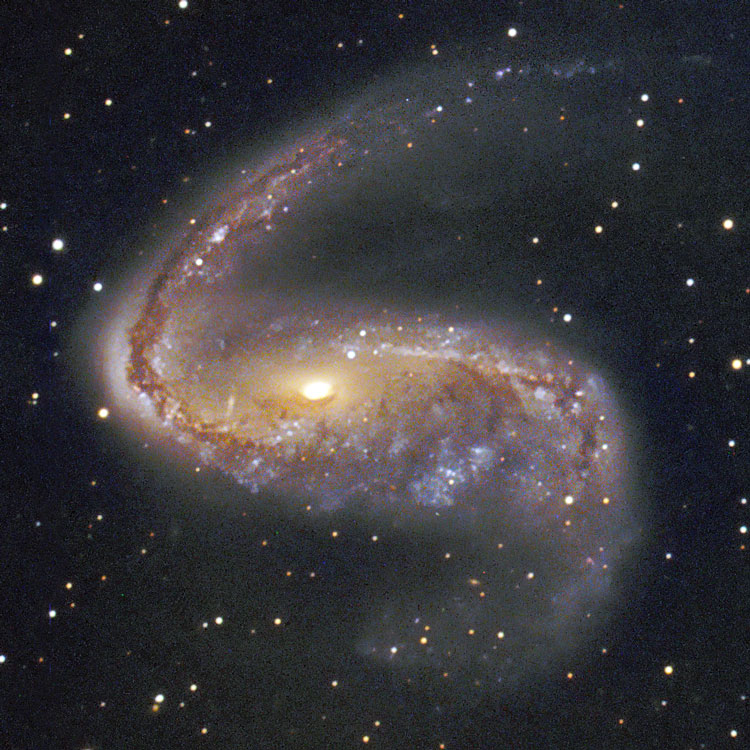 ESO image of the spiral galaxy listed as NGC 2242 and 2443