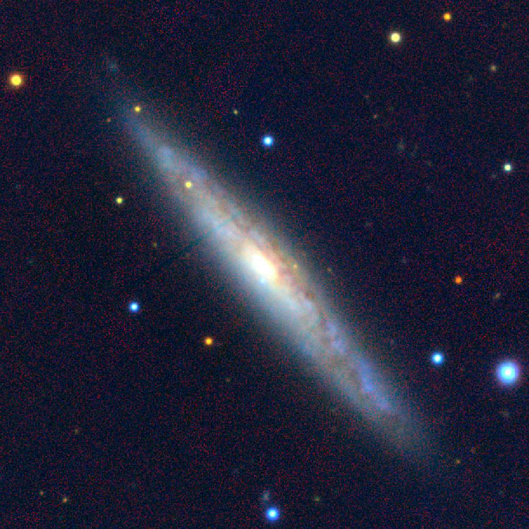 PanSTARRS image of spiral galaxy NGC 2591