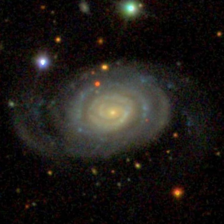 SDSS image of spiral galaxy NGC 26