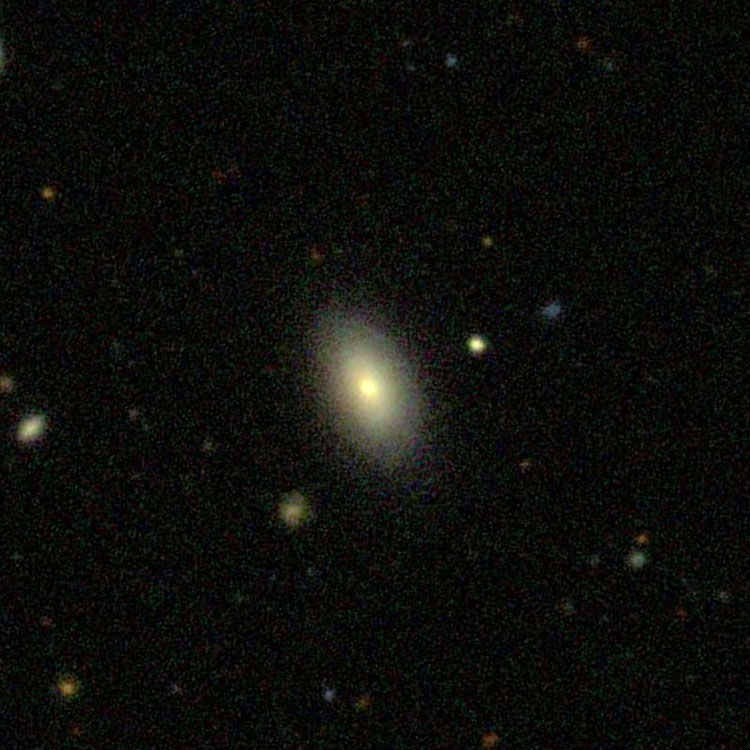 SDSS image of spiral galaxy NGC 2602