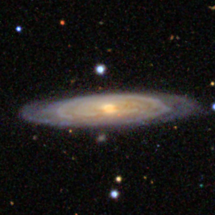 SDSS image of spiral galaxy NGC 2620