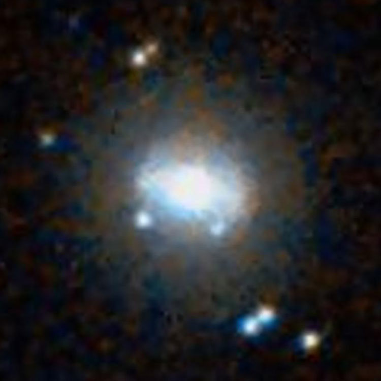DSS image of lenticular galaxy NGC 2646, which is also IC 511