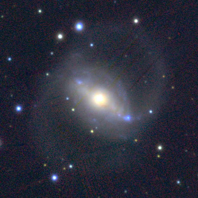 PanSTARRS image of spiral galaxy NGC 2665