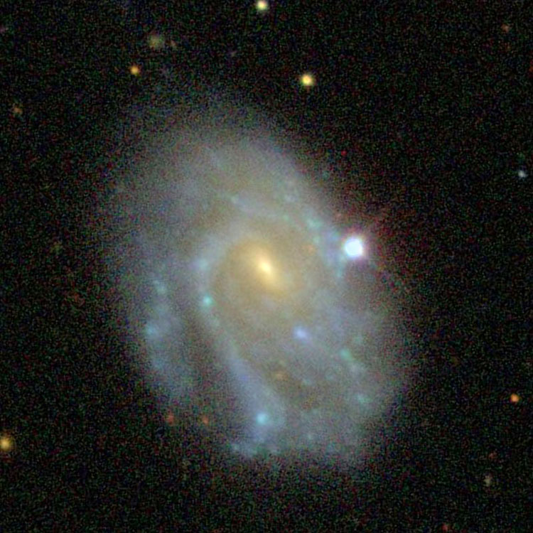 SDSS image of spiral galaxy NGC 2701
