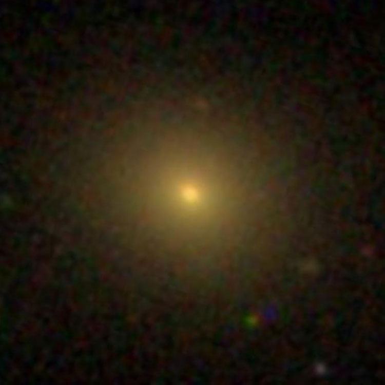 SDSS image of elliptical galaxy NGC 2734